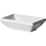 Соусник «Кунстверк» фарфор 45мл ,H=25,L=80,B=50мм белый