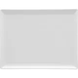 Блюдо «Сан Марино» прямоугольное фарфор ,H=13,L=310,B=240мм белый