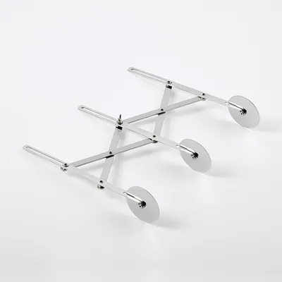 Нож для теста роликовый (3 лезвия)