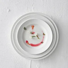 Тарелка «Спайро» мелкая фарфор D=250,H=25мм белый, изображение 3