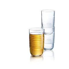 Хайбол (стакан) «Мажисьен» штабилируемо стекло 320мл ,H=12,1см прозр., изображение 2