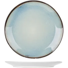 Тарелка «Фез Блю» керамика D=22,5см голуб.
