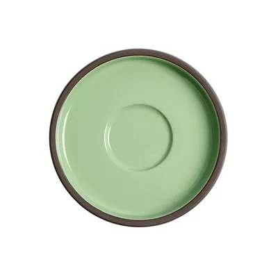 Блюдце «Блисс» фарфор D=138,H=19мм мятный