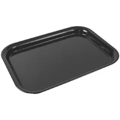 Serving dish plastic ,H=25,L=300,B=225mm black