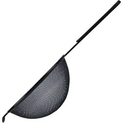 Сито с пласт.ручкой сталь нерж.,антиприг.покр. D=180,H=65,L=380мм черный, изображение 2