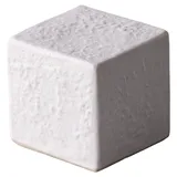 Подставка для комплимента «Ро Дизайн Бай Эрбиси» в виде куба керамика ,H=6,L=6,B=6см белый,матовый