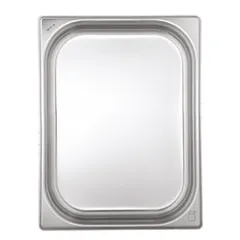 Гастроемкость GN 1/2 сталь нерж. 9,5л ,H=15,L=32,5,B=26,5см металлич.