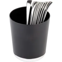 Cutlery container plastic 1.3l D=13,H=15cm black