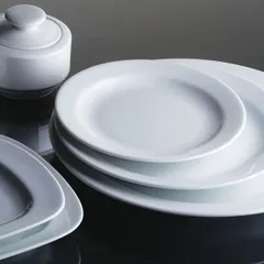 Тарелка «Прага» мелкая фарфор D=210,H=25мм белый, изображение 4