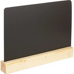 Chalk table-awning A4 horizontal, wooden base , H=23, L=30, B=4cm