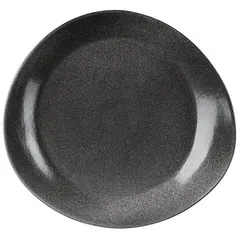 Plate “Milky Way” porcelain ,H=3,L=32,B=29cm white,black