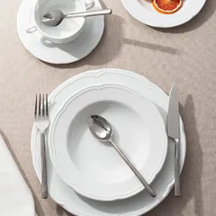 Ложка столовая «Концепт №4» сталь нерж. ,L=21см стальной,матовый, изображение 2