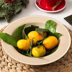 Тарелка глубокая «Террес де Ревес» керамика D=213,H=50мм серый,синий, изображение 3