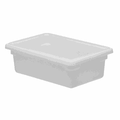 Food container polyethylene 11.4l ,H=15,L=46,B=30.5cm white