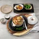 Блюдо «Крафт Лакрица» прямоугольное фарфор ,L=27,B=16,5см черный, Цвет: Черный, Длина (мм): 270, Ширина (мм): 165, изображение 2