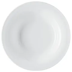 Deep plate “Uovo”  porcelain  D=24cm  white