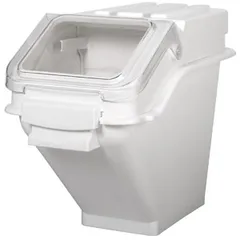 Container for storing bulk products  polyprop.  24 l , H = 43.5, L = 29.6, B = 59.3 cm  white