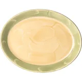 Блюдо «Феннель» овальное фарфор ,H=20,L=280,B=215мм зелен.,бежев.