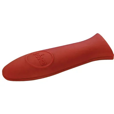 Ручка съемная д/сковородок силикон ,L=16см красный