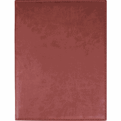 Папка-меню на винтах кожезам. ,L=32,B=24,5см св.корич.