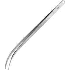 Tweezers for the kitchen  stainless steel , H=6, L=33, B=8 cm  metal.