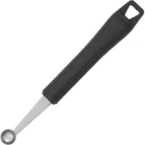 Noisette knife “Ball”  steel, polyprop.  D=15, H=15, L=185/58mm  black, metal.