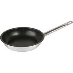 Frying pan steel D=320,H=60,L=610/285mm metallic,black