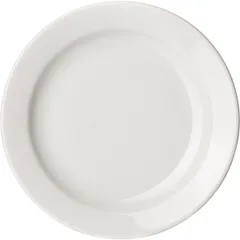Тарелка «Прага» мелкая фарфор D=17,H=2см белый