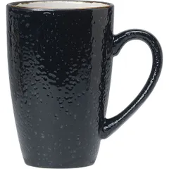 Mug “Kraft Licorice” porcelain 285ml D=70,H=110,L=105mm black