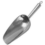 Ice scoop  stainless steel  1.1 l , L=28.5, B=15 cm  silver.