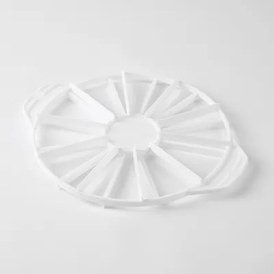 Делитель для торта на 10-12 кусков полипроп. D=26,L=32см белый, изображение 3