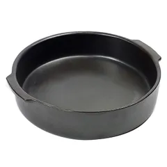 Baking dish “Pure” ceramics D=31,H=7cm black