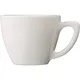 Чашка кофейная «Пур-Амор» фарфор 80мл D=66/40,H=55,L=90мм белый, изображение 2