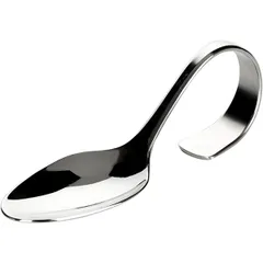 Spoon for shelf  stainless steel , H=40, L=130, B=45mm  metal.