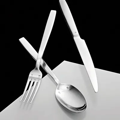 Нож столовый «Астория» сталь нерж. ,L=245/145,B=18мм металлич., изображение 3