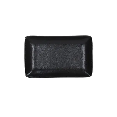 Блюдо «Джап Блэк» прямоугольное керамика ,L=21,B=13см черный
