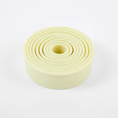 Форма-резак «Круг» (диаметр от 2 до 10 см) (набор)[9шт] нейлон ,H=35мм бежев., изображение 2