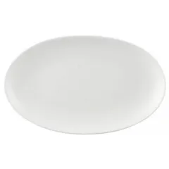 Блюдо «Джейд» овальное фарфор ,L=24,B=15см белый