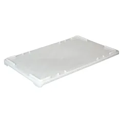 Крышка для ящика для продуктов 506 (от -30 до +60°C) полиэтилен ,L=61,B=41см белый