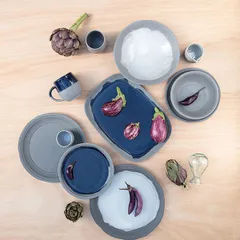 Стакан для горячих напитков «Нау» керамика 200мл D=80,H=73мм серый, изображение 4