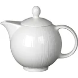 Чайник «Спайро» фарфор 340мл D=46,H=45,L=160,B=105мм белый