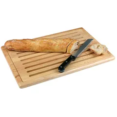 Cutting board for bread wood ,H=20,L=530,B=325mm st. tree