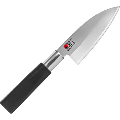 Нож кухонный «Токио» односторонняя заточка сталь нерж.,пластик ,L=220/105,B=35мм