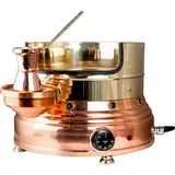 Аппарат для приготовления кофе на песке АК/8-1 (1,8 кг песка и турка 100 мл) сталь D=27,H=25,B=33см 