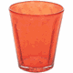 Стакан «Колорс» стекло 340мл ,H=10см оранжев., Цвет: Оранжевый