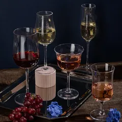 Коктейльная рюмка «Ноктерн» стекло 260мл D=93,H=160мм прозр., изображение 4