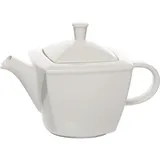 Чайник заварочный «Виктория» фарфор 400мл D=65,H=125,L=177,B=106мм белый