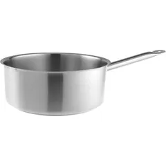 Pan without lid  steel  4.25 l  D=240, H=95 mm  metallic.