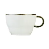 Чашка чайная «Пастораль» фарфор 190мл D=85/55,H=55мм зелен.