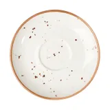 Блюдце «Париж» фарфор D=16см белый,коричнев., Диаметр (мм): 160